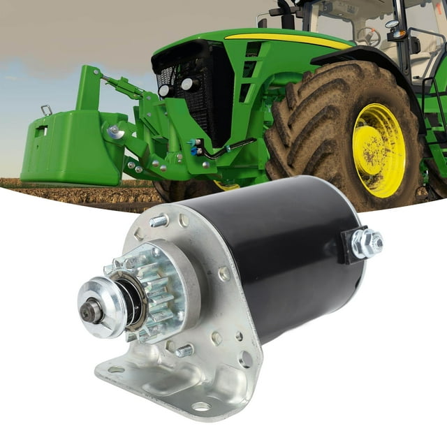 Tractors Starter, Fast Response 693551 Efficient Performance Strong Power 12V 14T Heavy Duty for RZT17 RZT42