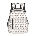 thumbnail image 1 of Disketp Pugs Mochila Ligera e Impermeable, Mochila de Día Resistente para Viajes, Senderismo y Uso Diario para Hombre y Mujer, 1 of 7