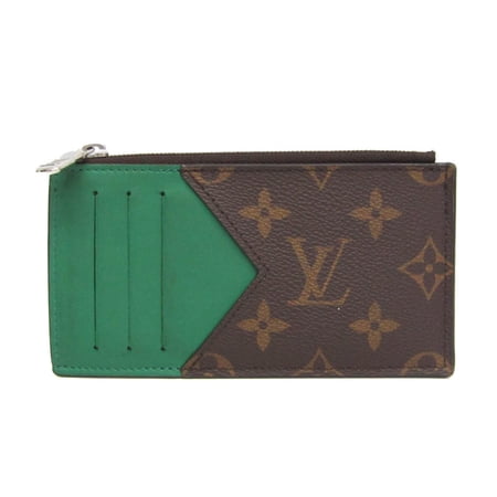 Pre-Owned Louis Vuitton Monogram Macassar Coin Card Holder M82913 Men Women Monogram Coin...