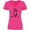 Hot Pink, variant on Inktastic Letter G Monogram Tribal Arrow Women's V-Neck T-Shirt