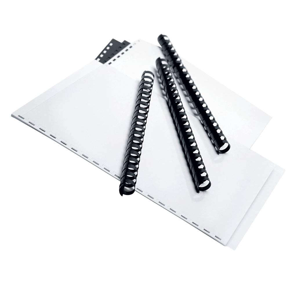 Office Depot® Brand 5/8" Binding Combs, 125-Sheet Capacity, Black, Pack Of 100