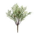 thumbnail image 2 of Melrose International Fern Bush (Set of 2) 13"H Plastic, 2 of 3