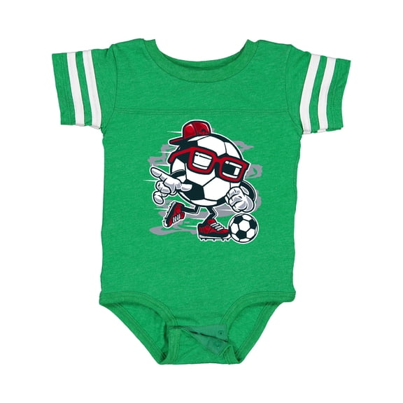 Inktastic Soccer Ball Boys or Girls Baby Bodysuit