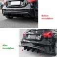 thumbnail image 3 of Rear Bumper Lip Spoiler, Rear Bumper Wing Lip Diffuser Lightweight PP Plastic  for A-Class W176 A45 AMG, 3 of 7