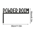 thumbnail image 2 of Wooden Crafts Lettering Right Angle Holiday Atmosphere Family Door Frame Decoration Sign, 2 of 3