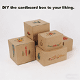 thumbnail image 7 of 10x4x4 inches Brown Shipping Boxes Corrugated Cardboard Boxes for Packing for Mailng, Moving(40 pack), 7 of 7