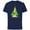 Navy, variant on The Simpsons Family Christmas Tree Holiday - Short Sleeve Cotton T-Shirt for Adults - Customized-Navy