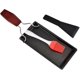 thumbnail image 1 of Skillet Steak & Bacon Pan: Grill Brush Non-stick Top Grill Grill Rack Vegetable Fish Steak Grill Pan (black) (3pcs), 1 of 5