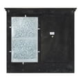 thumbnail image 4 of Kate and Laurel Idamae Farmhouse Wood Wall Organizer with Hooks, 28 x 25, White, Decorative Rustic Wall Organizer with Mail Holder, Chalkboard, and Three Key Holder Hooks, 4 of 9