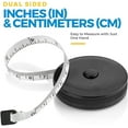 thumbnail image 2 of MEDca Tape Measure Body Measuring Tape Adult 60 in, 2 Pack, 2 of 9