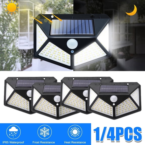 2-pack Solar Motion Security Light with Tripod - 600LM Waterproof, Dual Charging for Fence Patio Camping