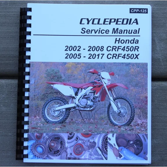 Honda CRF450 CRF450R CRF450X CRF 450 450R 450X SERVICE & REPAIR MANUAL