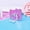 Pink, variant on Aluminum Alloy Material, Kawaii Cartoon Cat Design, Universal Phone Grip, Foldable Finger Stand, Cute Accessory for Women and Girls, Phone Grip Holder, Playful Design