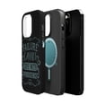 thumbnail image 2 of DistinctInk MagSafe Tough Case for Apple iPhone 15 Pro (6.1" Screen) - Failure Cannot Cope With Persistence - Raised Bezel Screen Guard, 2 of 6