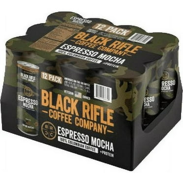 Black Rifle Coffee Company Ready-to-Drink, Iced Espresso Mocha, 11oz, Can, 12 Pk
