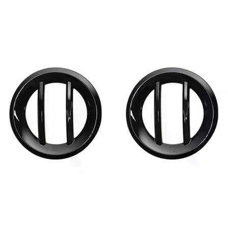 for Jeep Renegade  Front Fog Light Cover Fog Lamp Decoration Cover Trim Black Car Accessories