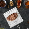 thumbnail image 5 of Pawsdot Stainless Steel Grill Rack Foldable for Baking Use Multifunctional Silver, 5 of 5