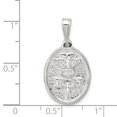 thumbnail image 2 of White Sterling Silver Charm Pendant 20 mm 15 Rn, 2 of 2