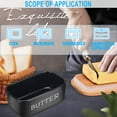 Camkey, Butter Dish, 600ML, with Lid and Knife for Kitchen - Walmart.com