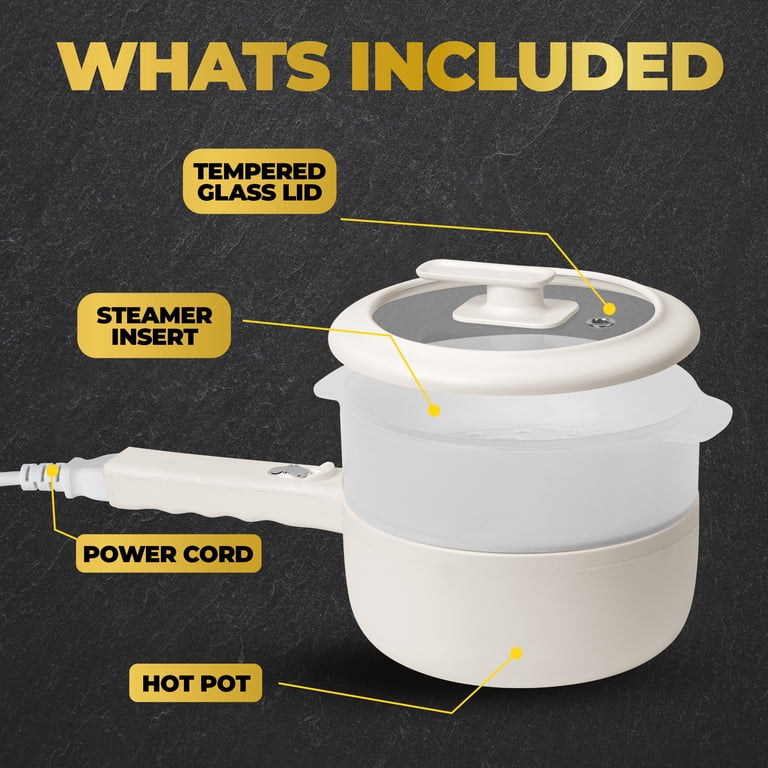 Genius Cerafit Magic Pot Kookpannenset, 24 Cm, Pan 6,4 L, Met Zeefinzet En Glazen Deksel Voor Eenvoudig Koken Afgieten En Serveren Met Keramische Coating Voor Alle Warmtebronnen