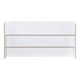 thumbnail image 4 of ACME Lit Plateforme Grand en Bois avec Rangement sous le Lit en Blanc, 4 of 6