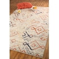 thumbnail image 2 of Furnish My Place Indoor Moroccan Geometric Print Rug with Jute Backing - 7 ft. 8 in. x 11 ft., Light Grey, Patterned, Area Rug for Living Room, Bedroom, Hallway, 2 of 9
