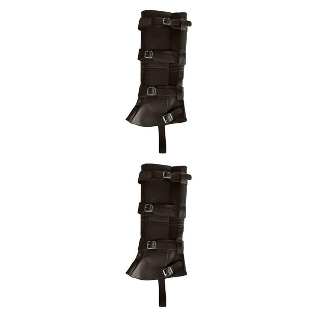 Yinanstore Pirate Boot Tops Shoes Covers Gift, Comfortable Medieval Boot Covers for Cosplay Coffee