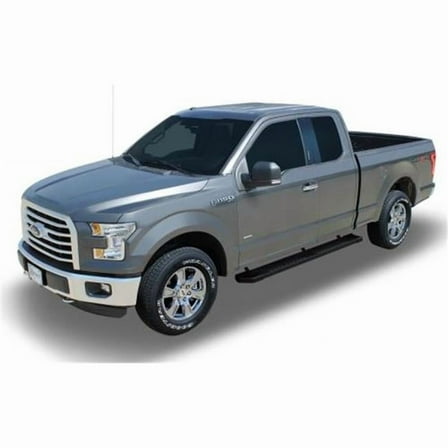6 in. OEM Stainless Steel Running Boards for 2015-2018 Ford F-150 Super Cab & 2017-2018 F250, 350 Super Duty Super Cab, Aluminum