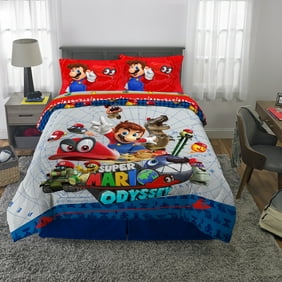 Sonic The Hedgehog Bed In A Bag Kids Bedding Bundle Set Microfiber Black And Blue 4 Piece Twin
