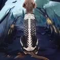 thumbnail image 5 of Leeye Halloween Pet Skeleton Outfit, Funny Cosplay Cat Dog Clothing with Horrible Theme for Party Daily Wear, Black, XXL, 5 of 9