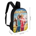 thumbnail image 2 of Bibi y Tina-theme Backpack, Campus style schoolbag Bookbag with Adjustable Shoulder Straps And Large Zip Compartment, Unisex Travel Bags., 2 of 6