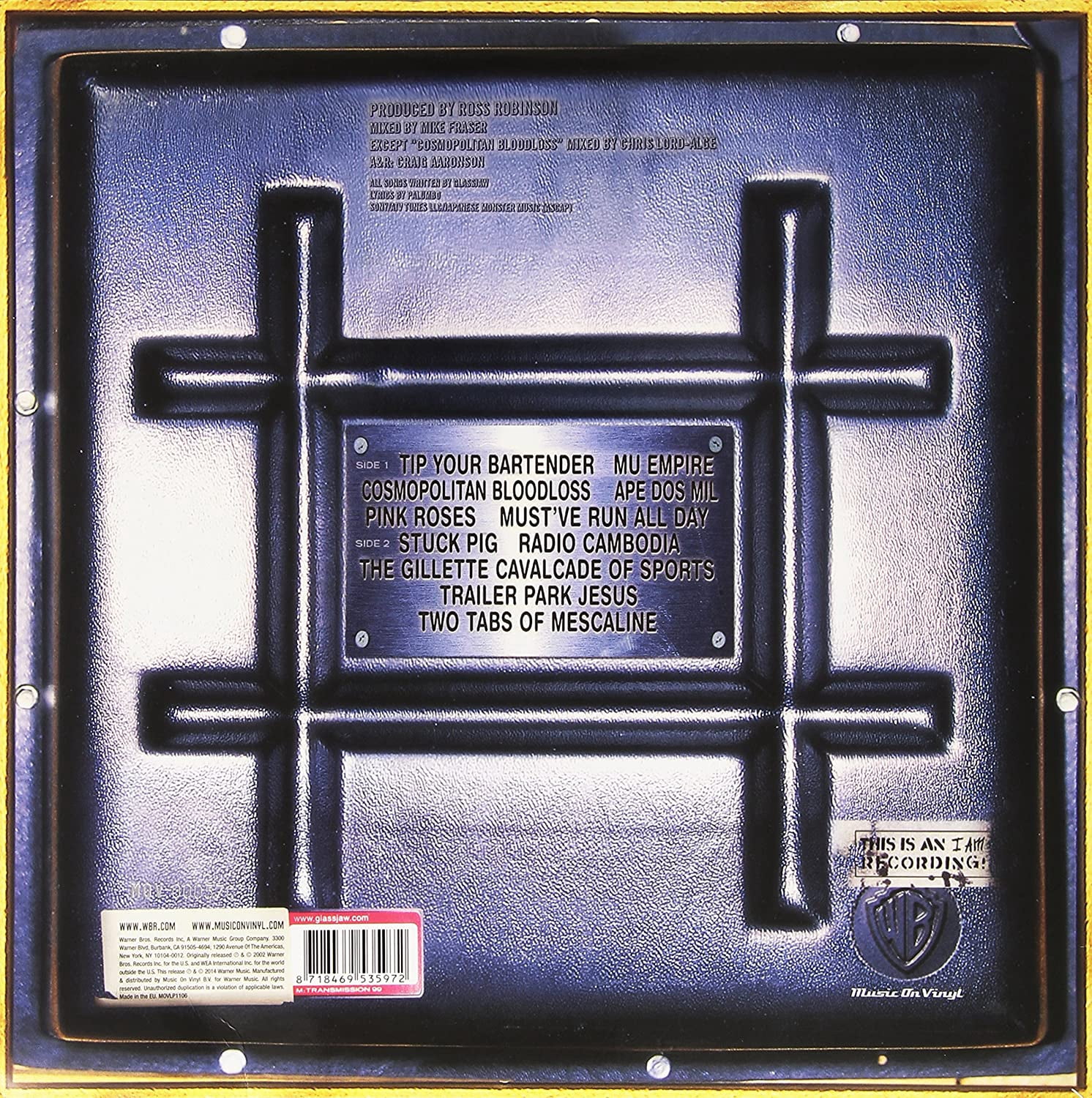 Glassjaw - Worship & Tribute - Music & Performance - Vinyl