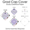 thumbnail image 5 of Big Dot of Happiness In My Grad Era - Graduation Cap Decorations Kit - Grad Cap Cover, 5 of 8