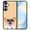 Black Tan Pembroke Welsh Corgi Dog, variant on WIRESTER Shockproof Soft Rubber Cover Case for Samsung Galaxy S25 FE 5G 6.7" 2025, Black Bombay Kitten Cat
