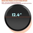 thumbnail image 2 of Pizza Pan for Oven, Compatible with Breville Smart Oven, Non-Stick Pizza Tray for Breville Toaster Ovens, Replacement Pizza Pan, 2 of 4