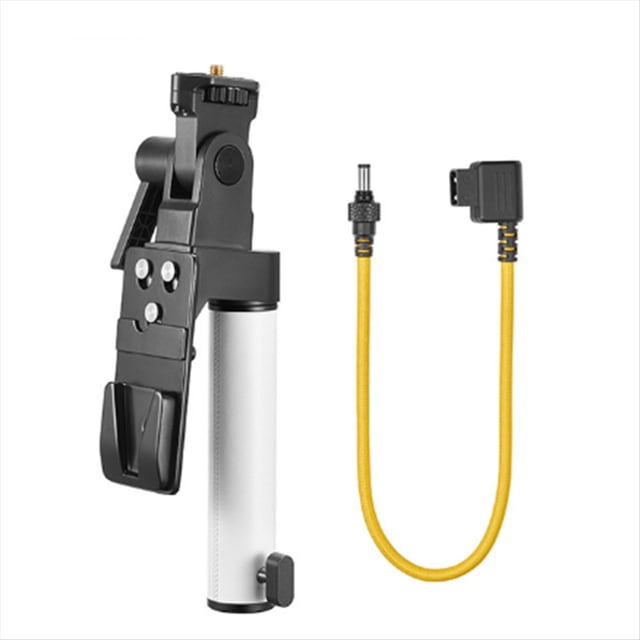 Soporte de Empuñadura de Batería -B02 con en V para Trípode de Luz LED ML60, ML60II, BI, ML100BI y ML100R B