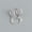 Silver, variant on 925 Sterling Silver Moon Huggie Hoop Dangle Drop Earrings F1312-Silver