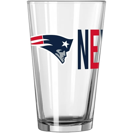 New England Patriots 16oz. Overtime Pint Glass - No Size