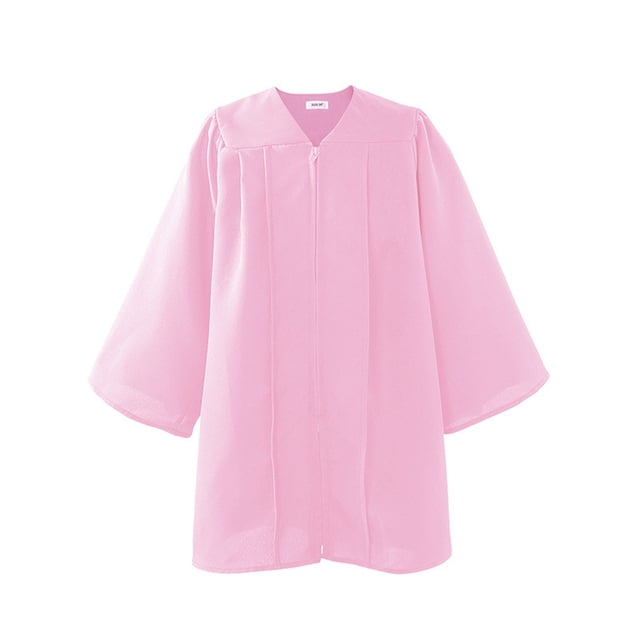 JAKANYQ Robe de Graduation Préscolaire pour Enfants Garçons Filles Taille Enfant Rose 10-12 Ans