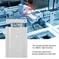 thumbnail image 2 of LYUMO Double‑Rod Air Cylinder,Pneumatic Cylinder,Double‑Rod Air Cylinder Guide Rod Plate Double Guided Pneumatic Slide Bearing Cushioned, 2 of 10