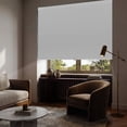 thumbnail image 3 of BERISSA Cordless Blackout No Drill No Tools Cellular Shades, Pull Down Window Blinds,White,34" W x 72" H, 3 of 10