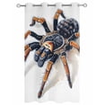 thumbnail image 2 of nqOlkjepod Outdoor Curtains for Patio Waterproof, Modern Animals Print Outdoor Privacy Panels Grommet, Watercolor Chic Spiders Blackout Outside Curtains for Porch/Cabana/Pergola 54"x108", 1 Panel, 2 of 8