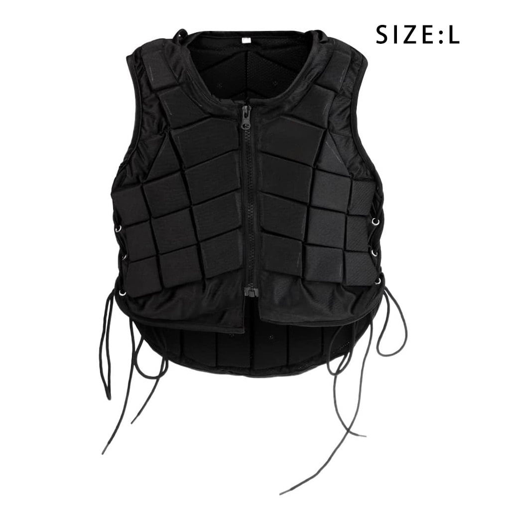 chidgrass Equestrian Vest Lengthened Filler Good Elasticity
