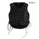 thumbnail image 4 of Yuarrent Chaleco ecuestre relleno alargado buena elasticidad ligero seguridad equitación chaleco protector corporal con cremallera al aire libre Cuidado ecuestre y deportes L Yuarrent OD022030-03, 4 of 6