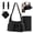 Black, variant on LAIMEIWEE Crossbody Diaper Bag for Mom, 13L Water-Resistant