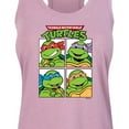 thumbnail image 3 of Teenage Mutant Ninja Turtles - Character Blocks - Women's Racerback Tank Top, 3 of 5