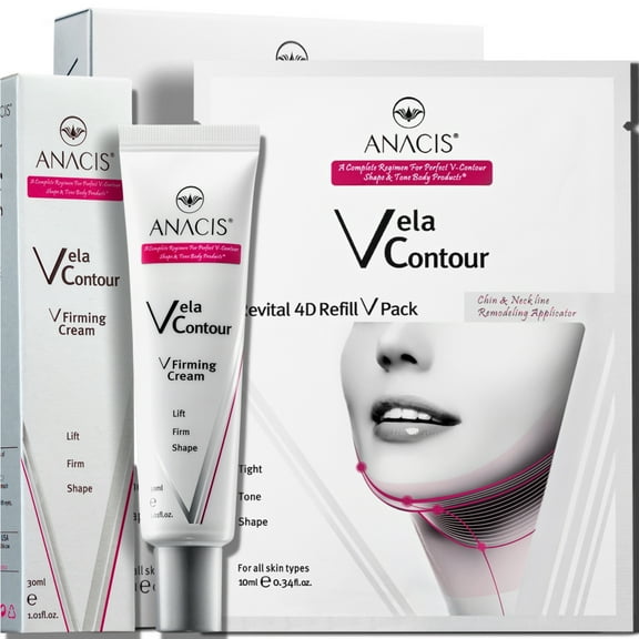 Anacis Neck Firming Cream Double Chin Reducer and Face Shaping Tightening Masks