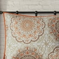 thumbnail image 2 of Gracie Mills Lilly 6 Piece Reversible Quilt Set Orange Floral Medallion GRACE-3084, 2 of 4