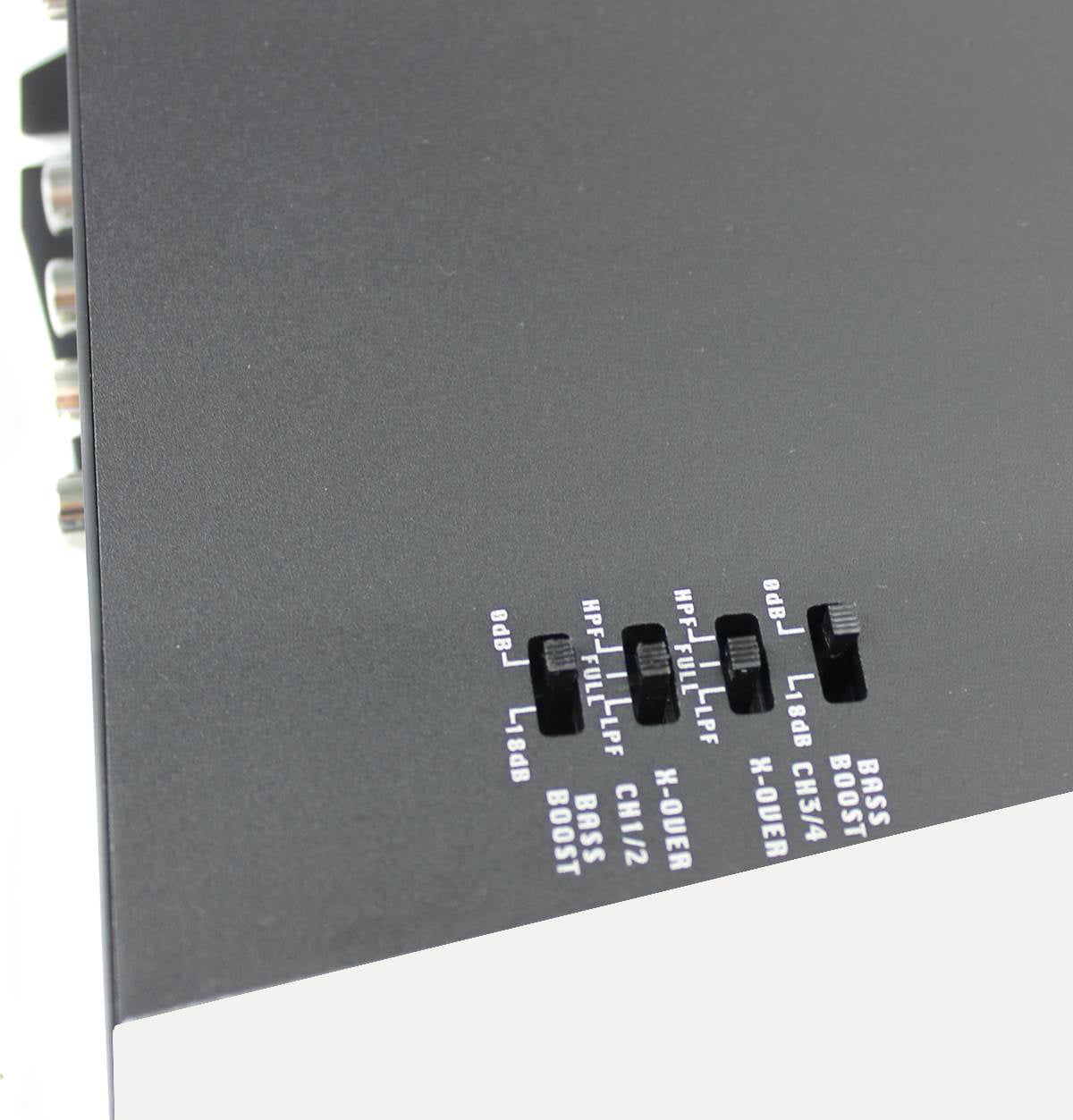 2 Pack LANZAR VCT4110 2000W 4-Channel High Power MOSFET Car Audio Amp