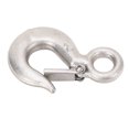 thumbnail image 1 of Industrial Lift Hook, Lifting Hook S304 Stainless Steel Rustproof Glossy Finish 1T Load Bearing  For Construction Site, 1 of 8